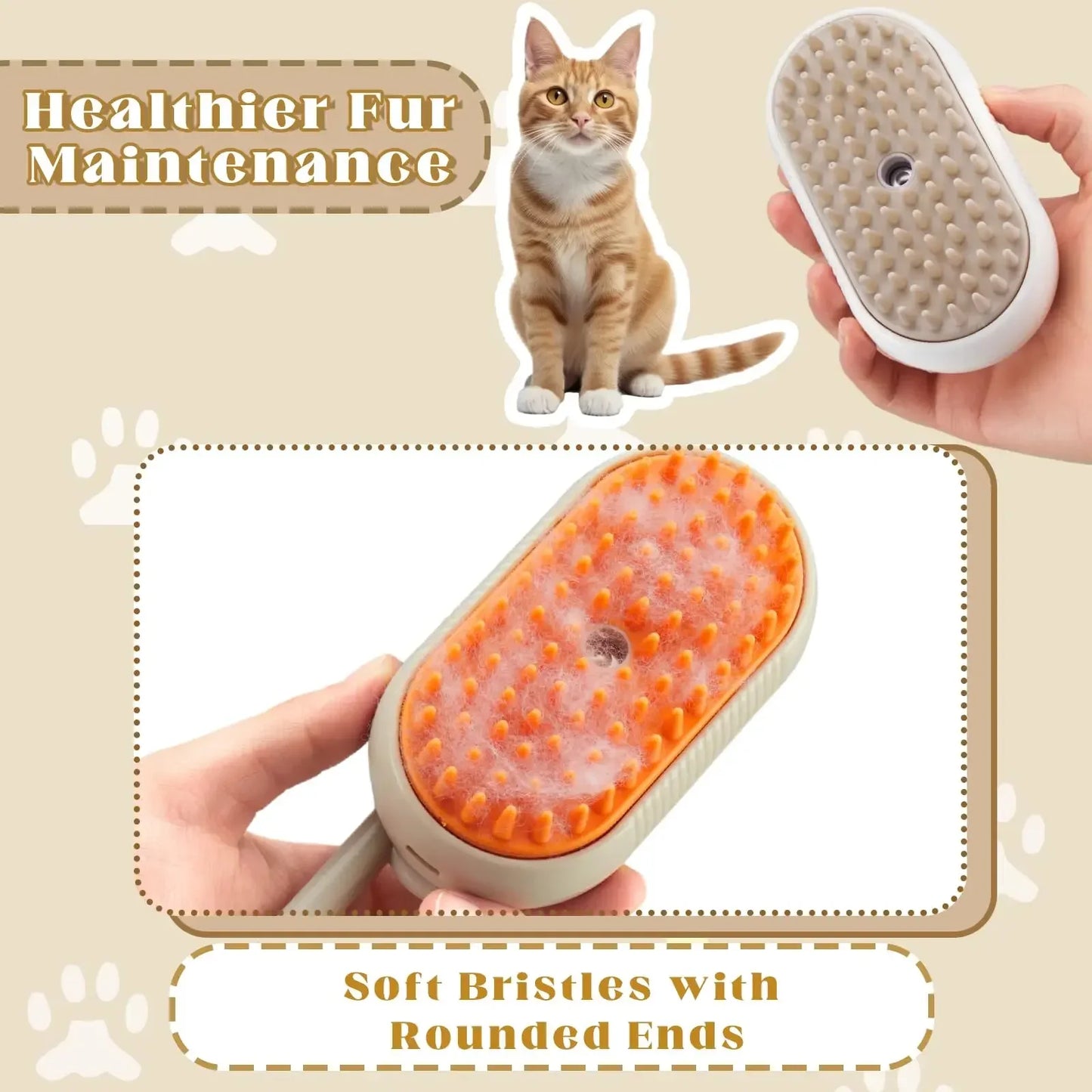 3 in 1 pet brush!